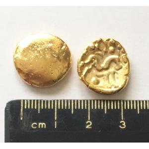 No 528 Gallic War Uniface Gold Stater Image