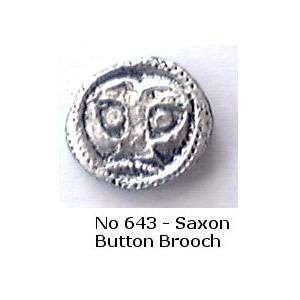 No 643 Anglo-Saxon Button Brooch Image