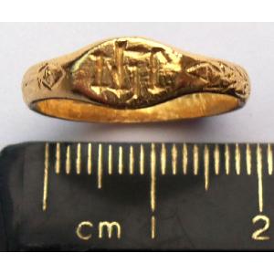 No 371 - Medieval Christogram ring Image