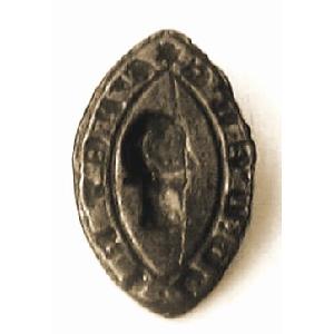 No 166 Vesica-Shaped Seal Image