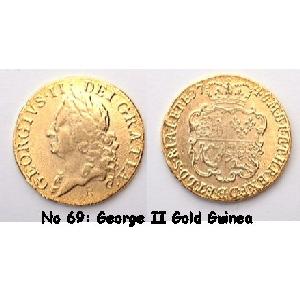 No 69 George II Gold Guinea Image
