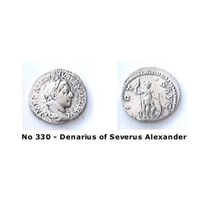 No 330 Roman Denarius of Severus Alexander Image