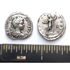 No 297 Roman Denarius of Caracalla Image