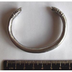 No 20 Roman/Celtic Snake Head Torc Image