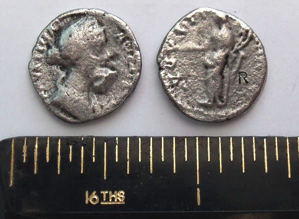 Museum Reproductions Web Shop - No 398 Roman Denarius of Faustina