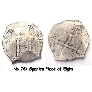 No 75 Spanish Piece of Eight Image