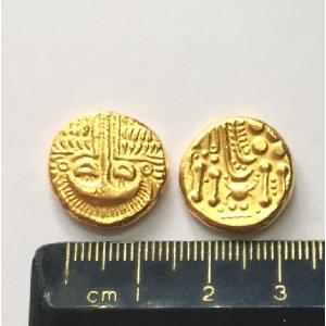 No 129 Cheriton "Smiler" Gold Stater Image