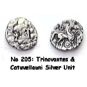 No 205 Trinovantes & Catuvellauni Silver Unit Image