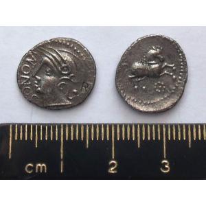 No 253 Gallic Silver Quinarius Image