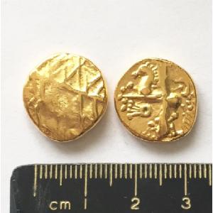 No 610 Gold Stater of Nervii Tribe Image