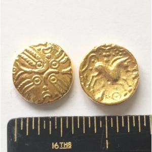 No 680 Tasciovanus "Hidden Faces" Gold Stater Image