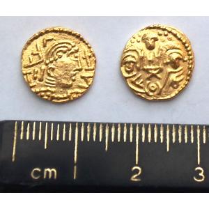 No 173 Anglo-Saxon Gold Thrymsa Image