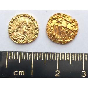 No 348 Anglo-Saxon Gold Tremissis Image