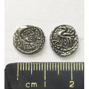 NO 671 Series Q, Type I Saxon Silver Sceat Image