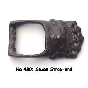 No 480 Anglo-Saxon Strap End Image