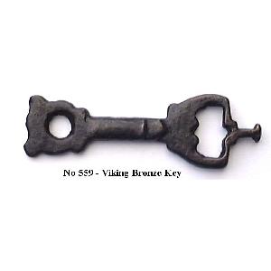 No 559 Viking Bronze Key Image