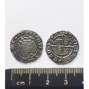 No 156 Henry VIII Half Groat Image