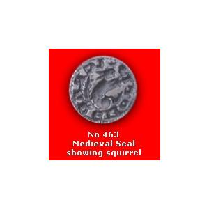 No 463 Medieval Bronze Seal Image