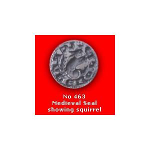 No 463 Medieval Bronze Seal Image