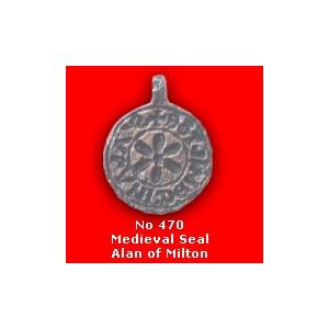 No 470 Medieval Seal Image