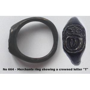 No 664 Medieval Merchants Ring Image