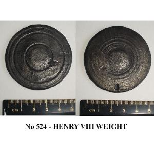 No 524 Henry VIII Weight Image