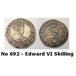 No 692 Edward VI Shilling Image