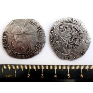 No 776 - Charles I Silver Halfcrown Image
