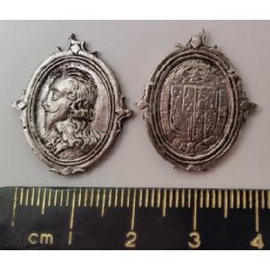 No 797 - Charles I Royalist Supporter Badge Image