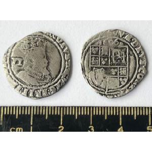 NEW! No 409 James I sixpence, dated 1606 Image