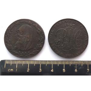 No 43 Parys Mines One Penny Token Image