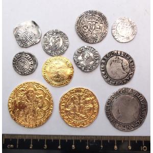 Set Number 4 - Hammered Coin Set Image