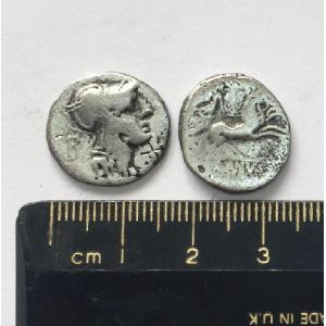 No 394 Junia 15 Roman Republic Denarius Image