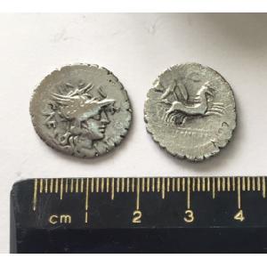 No 566 Roman Republican Denarius Image