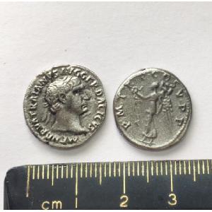 No 10 Roman Denarius of Trajan Image