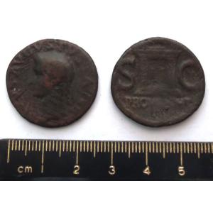 No 260 Roman Dupondius of Augustus Image