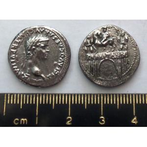 No 262 Contemporary Forged Claudius Denarius Image