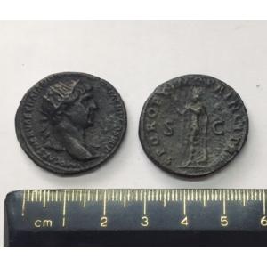 No 276 Dupondius of Trajan Image