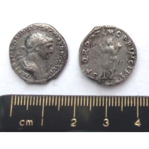 No 404 Roman Denarius of Trajan Image