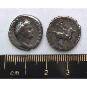 No 406 Roman Denarius of Domitian Image