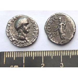 No 414 Roman Denarius of Galba Image