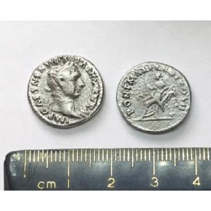 No 596 Roman Denarius of Nerva Image