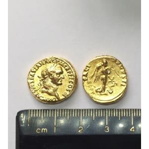 No 617 Gold Aureus of Vespasian Image