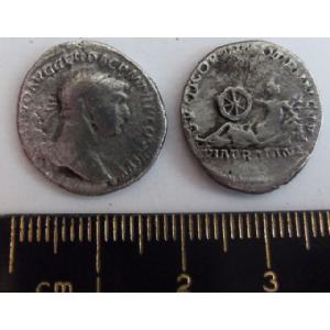 No 514 Roman denarius of Trajan Image