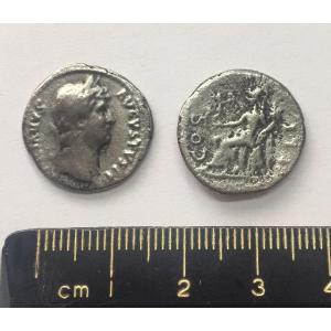 No 1 Roman Denarius of Hadrian Image