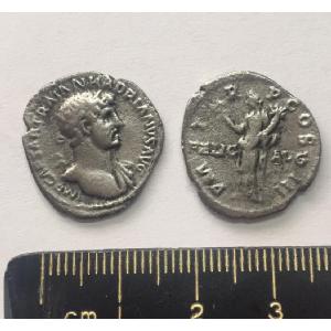 No 2 Roman Denarius of Hadrian Image