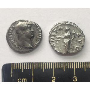 No 3 Roman Denarius of Hadrian Image