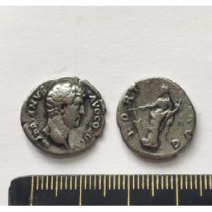 No 66 Roman Denarius of Hadrian Image