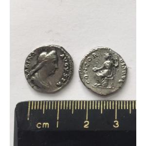 No 86 Roman Denarius of Sabina Image