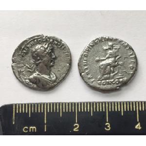 No 93 Roman Denarius of Hadrian Image